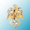 Angel with Heart Christmas Ornament