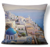 Santorini Seascape Pillow