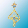 Cross Top Spiral Ornament