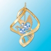 Dove Classic Spiral Ornament (available in Red or Blue)