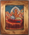 Dormition (Assumption) of the Theotokos (Virgin Mary) (available in 4 sizes starting from $20.00)
