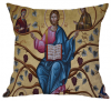 Christ the True Vine Icon Pillow