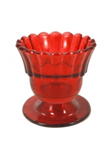Standing Oil Candle - Red