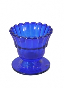 Standing Oil Candle - Blue