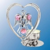 Angel with Heart Tea Light Candle Holder (6 Colors)