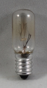 Light Bulb for Electric Vigil Lamps and Home Iconostasis - Clear